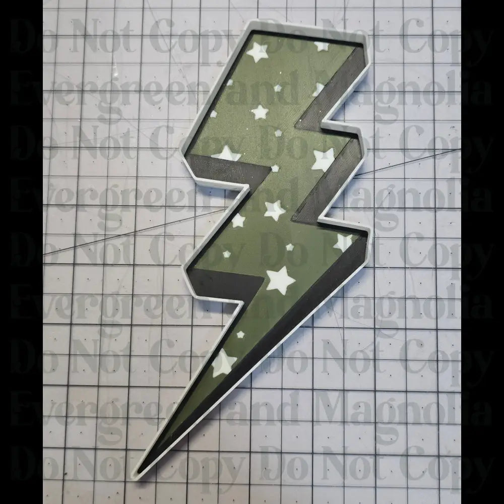 Starry Lightning bolt Catch all Tray