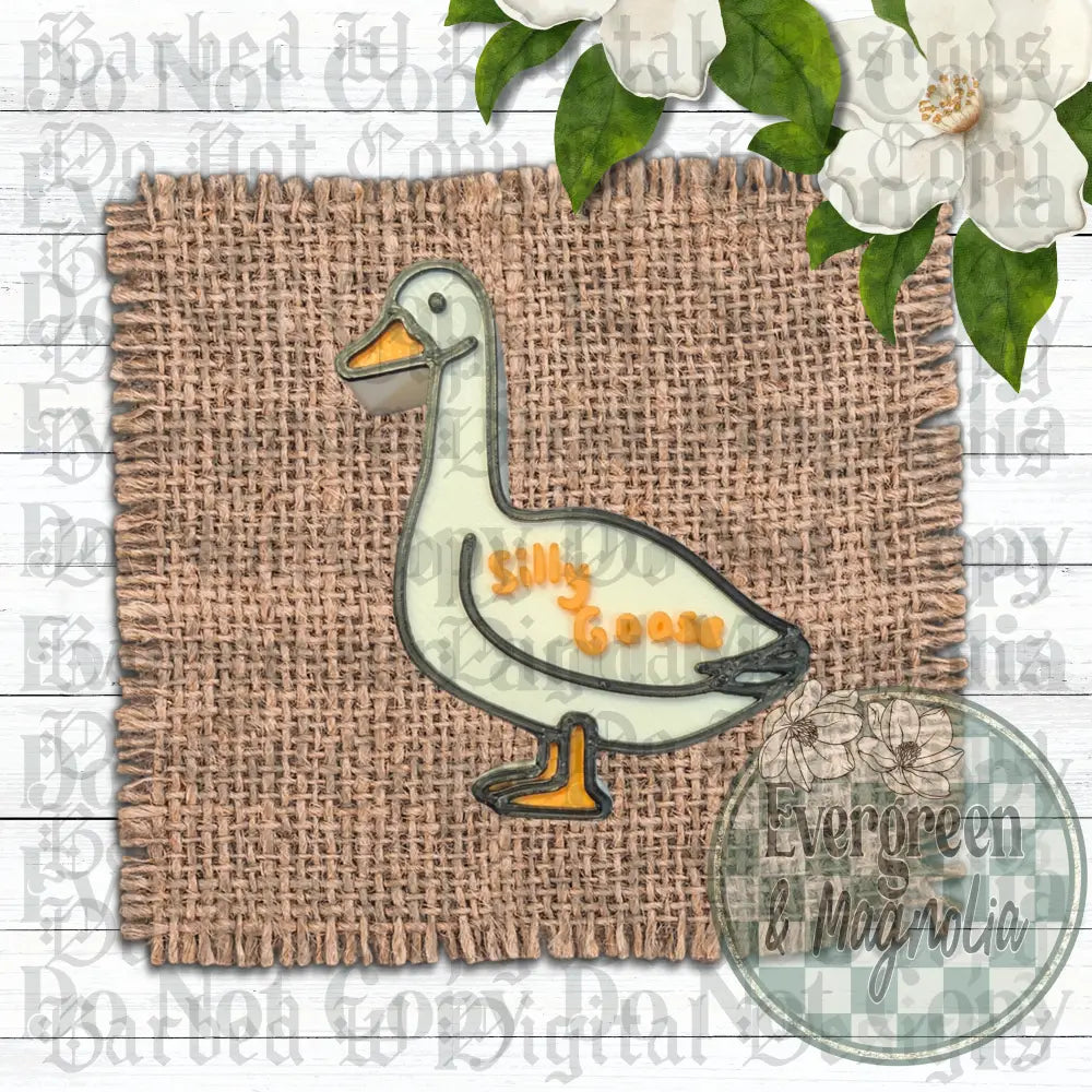 Silly Goose Charm