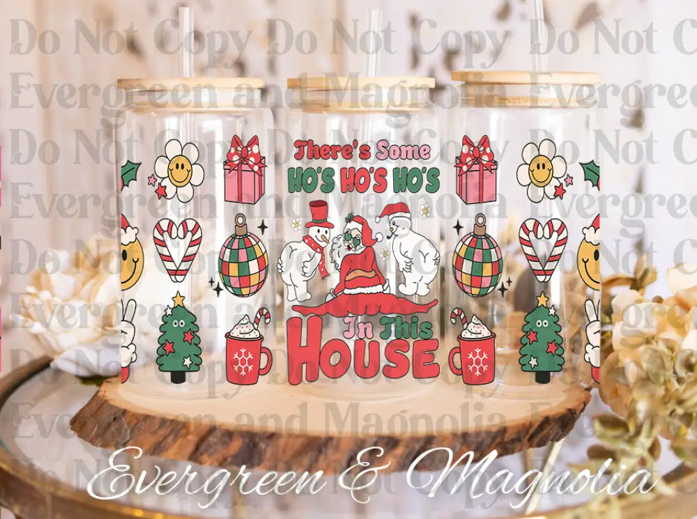 β5-Theres Some Hoes in This House - Retro Christmas