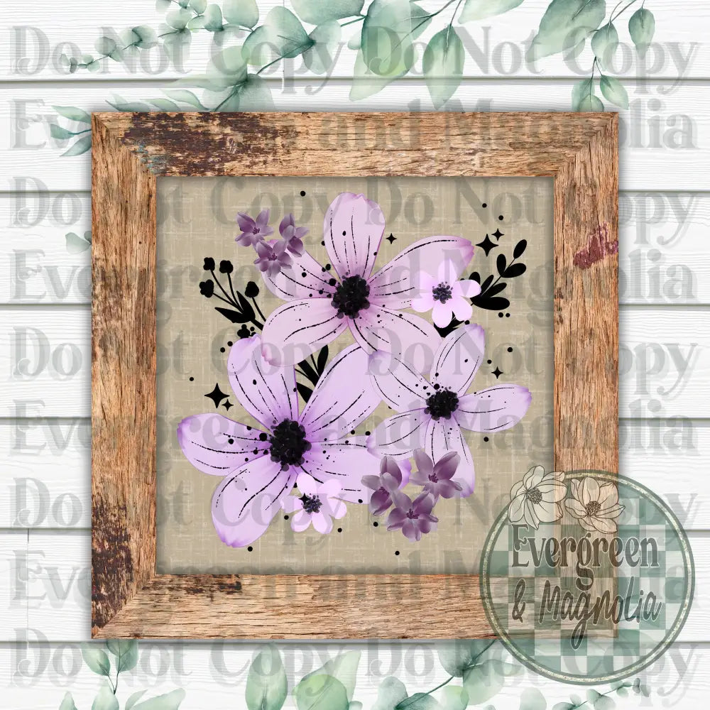 purple florals 2
