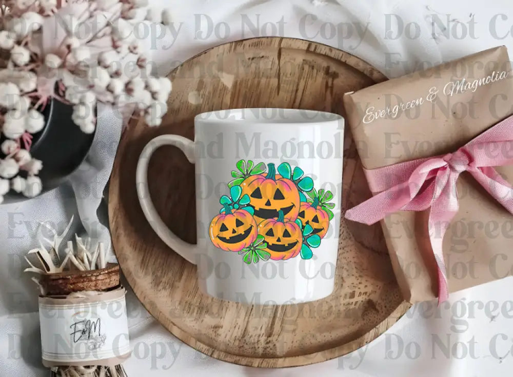 Turquoise Pumpkin Patch