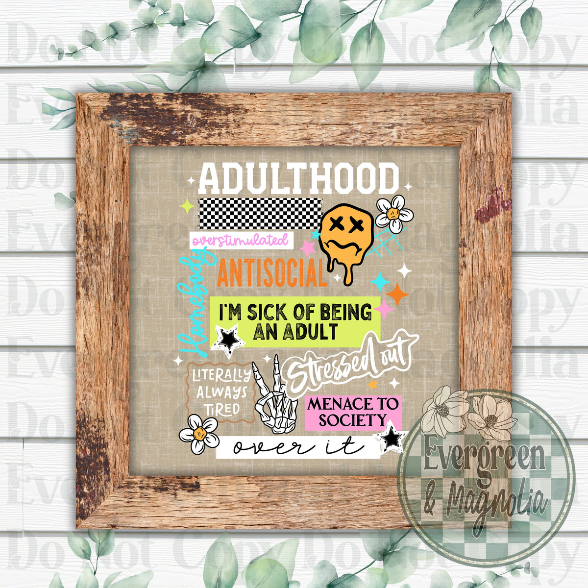 Adulthood (white)