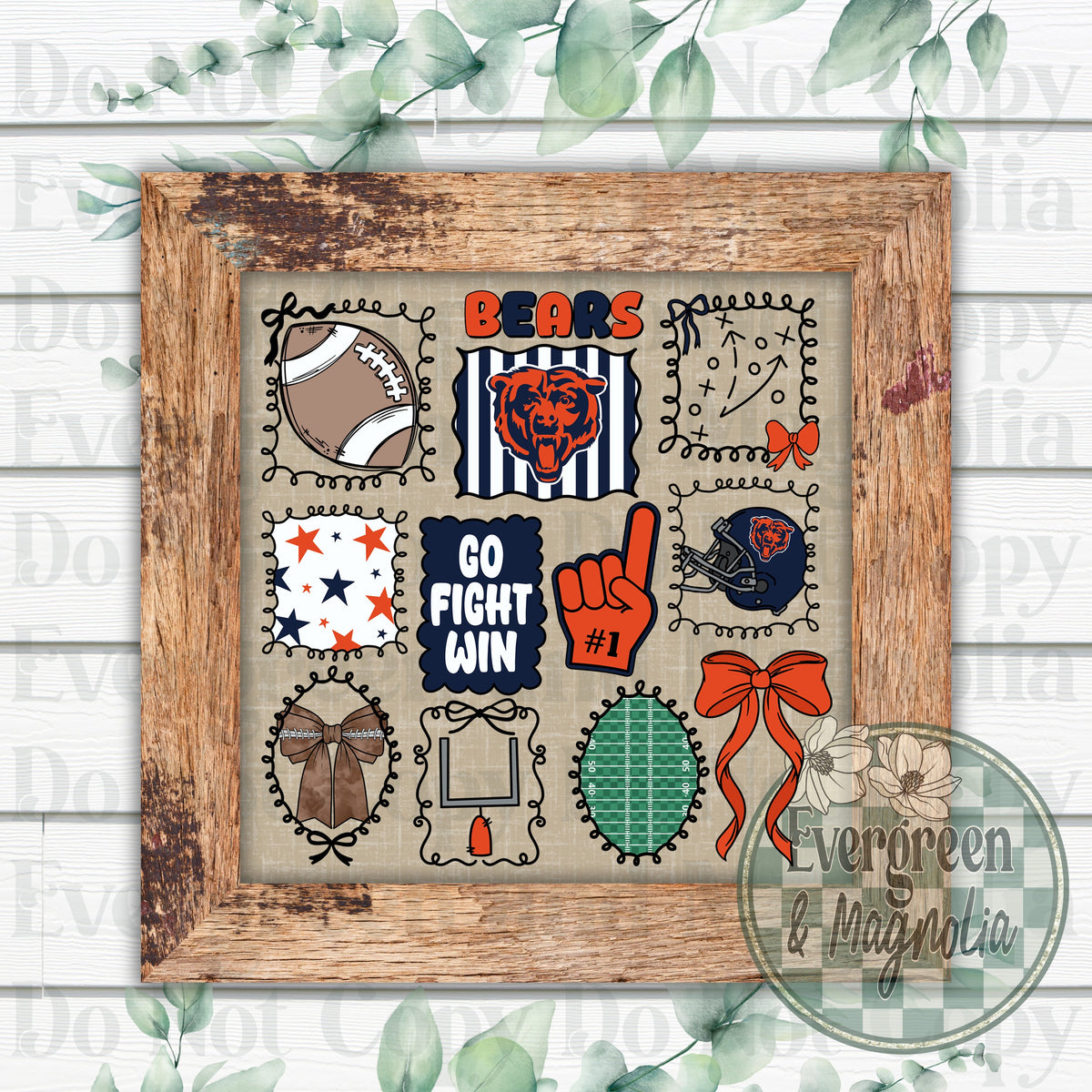 Bears Coquette Frame