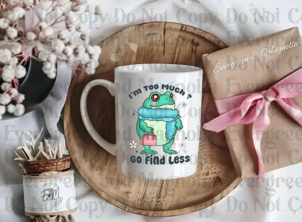 Go fine less frog