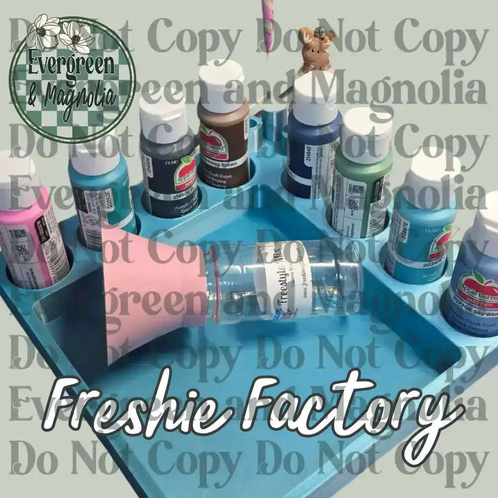 Freshie Factory (Bluish silver silk)