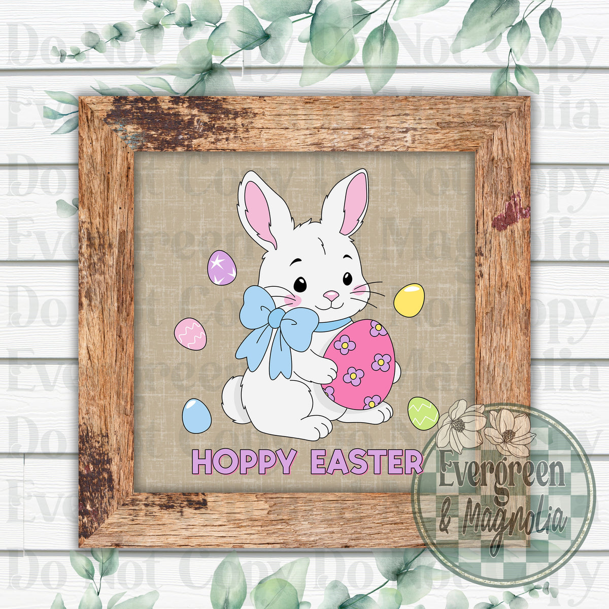 Hoppy easter bunny
