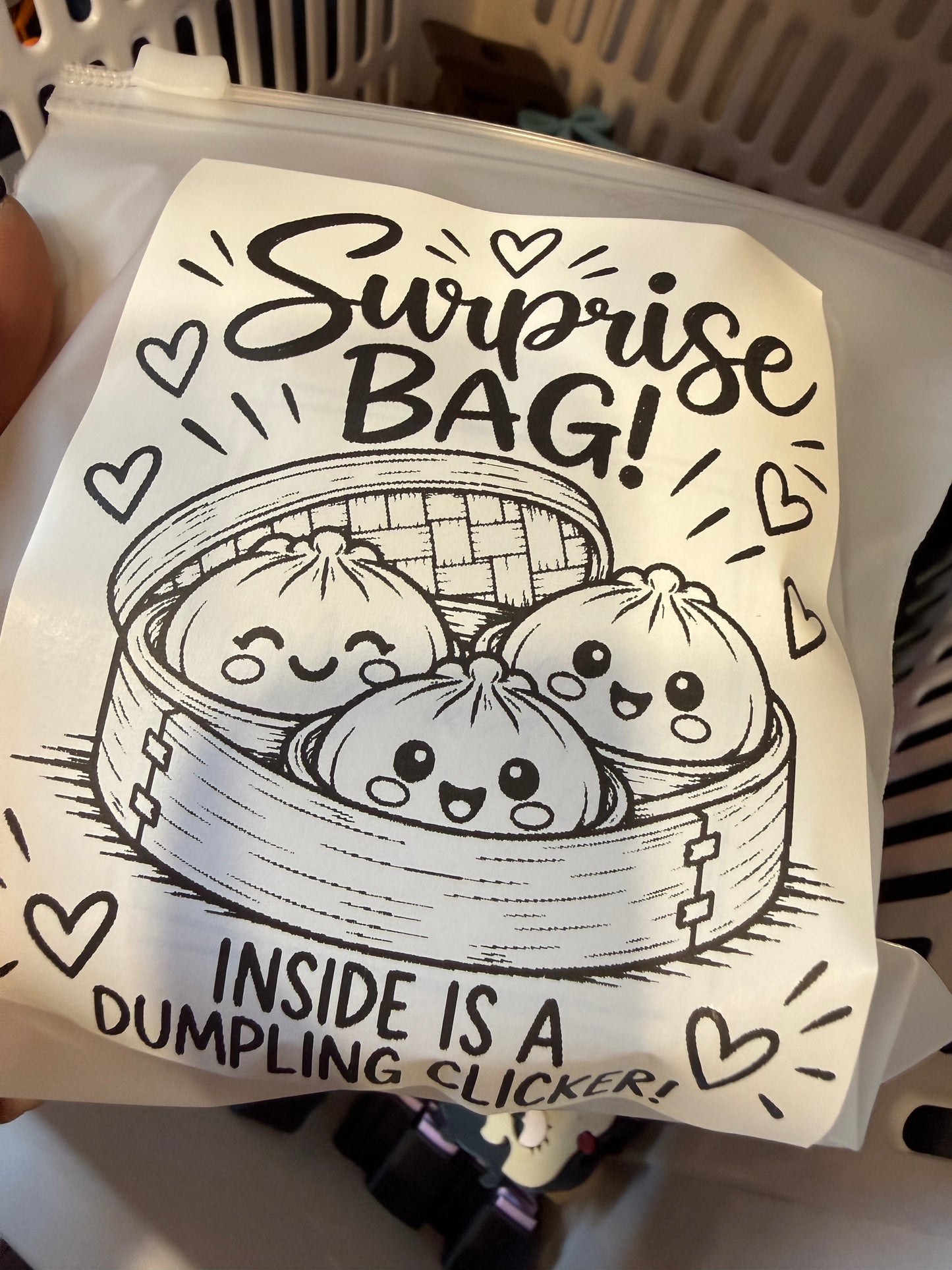 Surprise Bag Dumpling Clicker