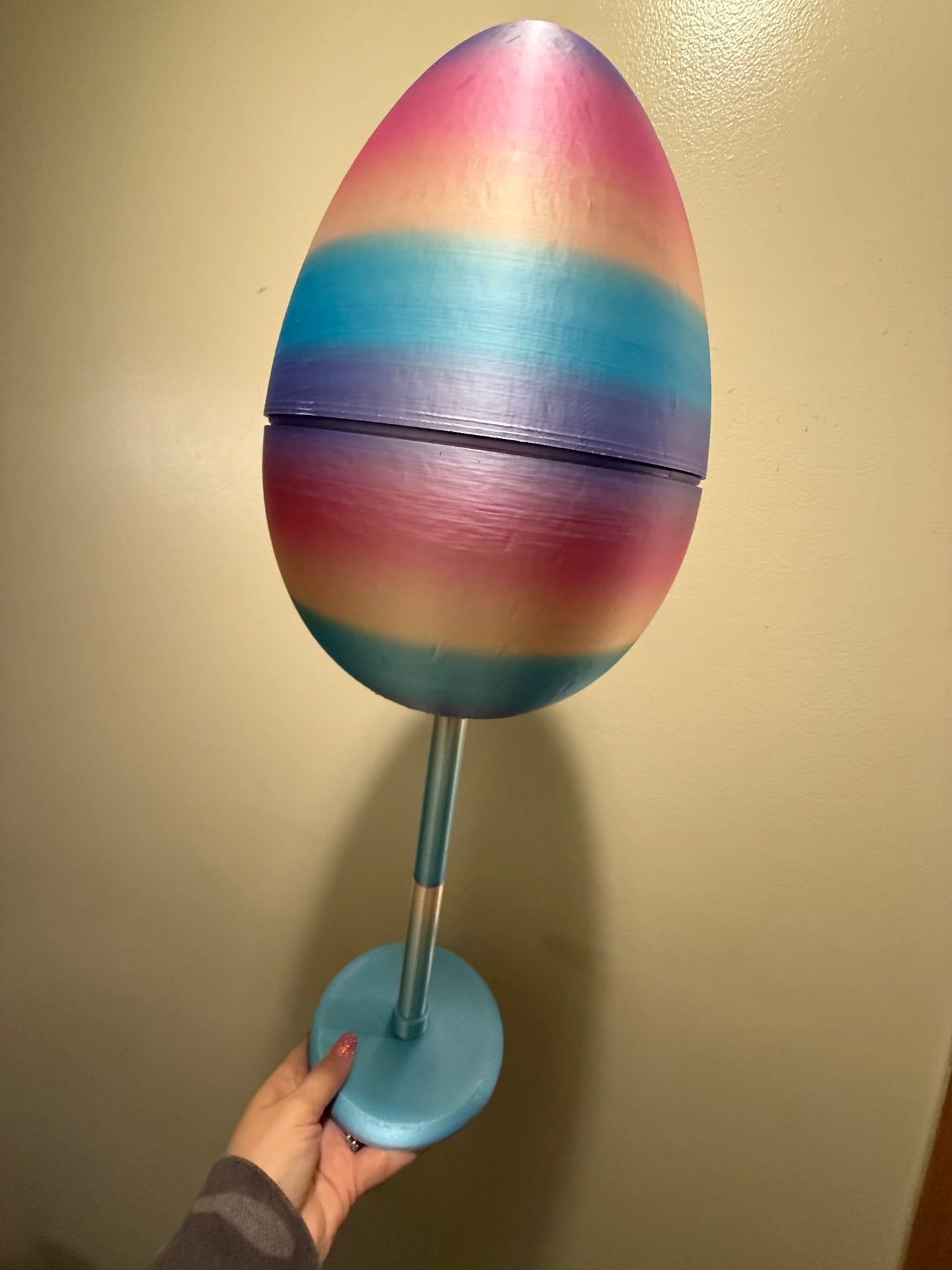 Easter Egg Basket with Stand