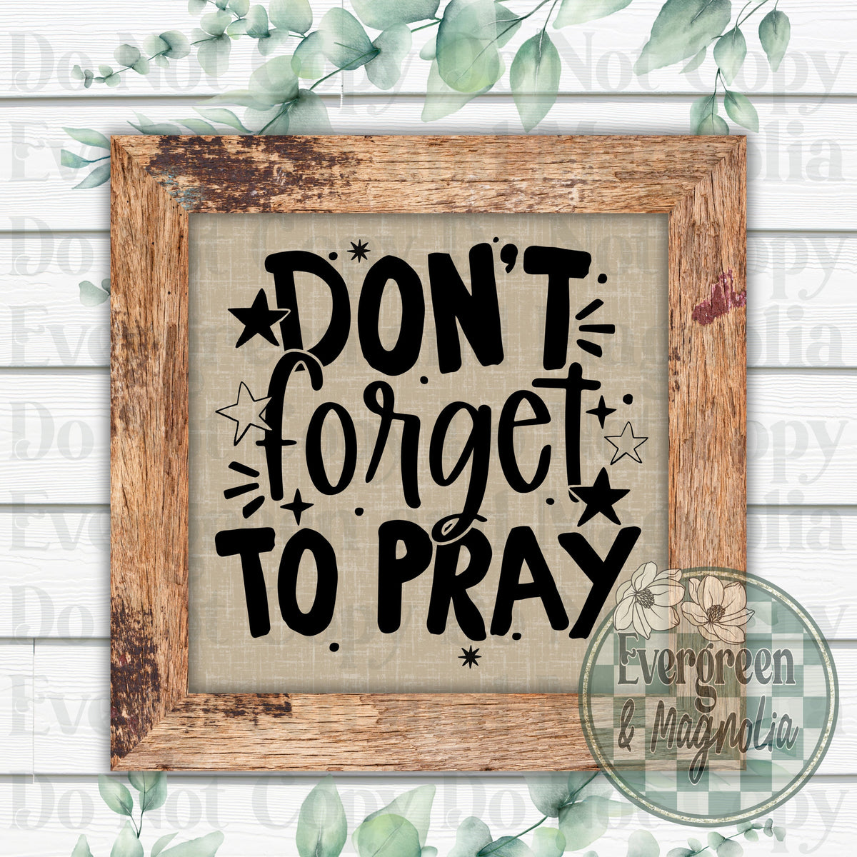 Pray (black)