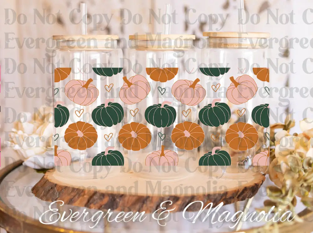 Pumpkins & Hearts