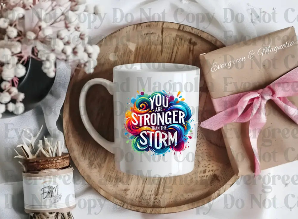 Stronger than the storm Splatter