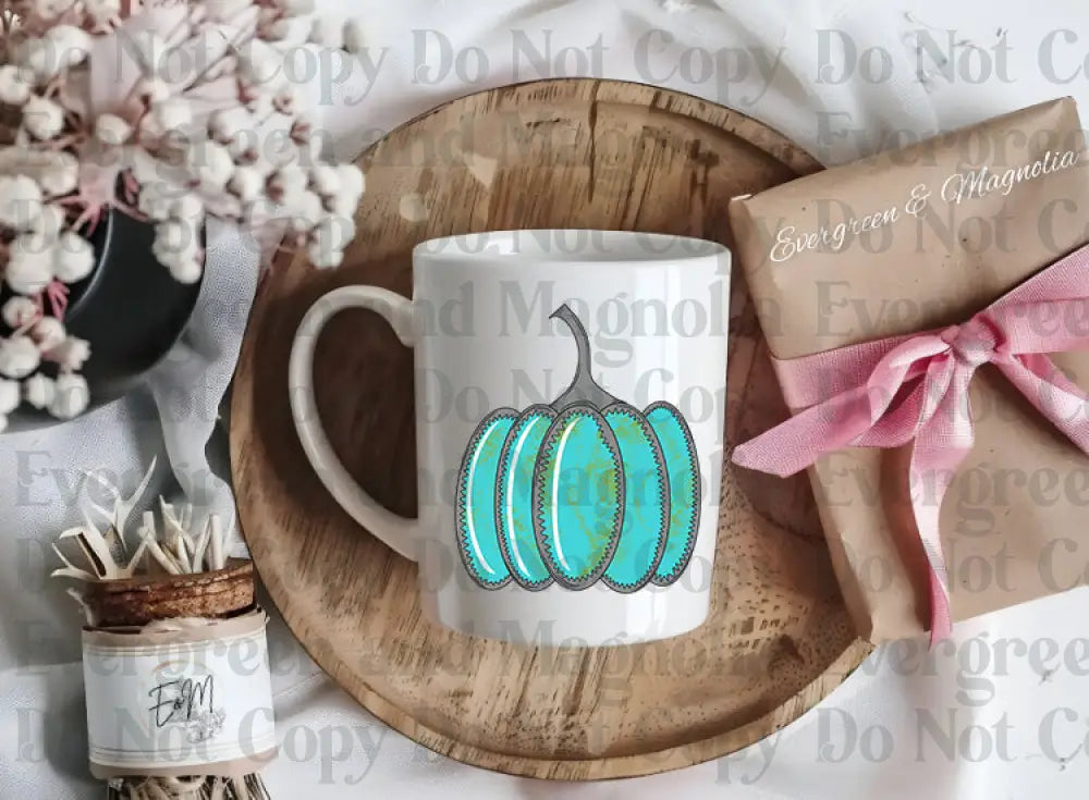 Turquoise Pumpkin