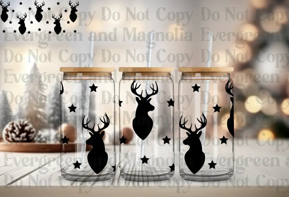 reindeer silhouette
