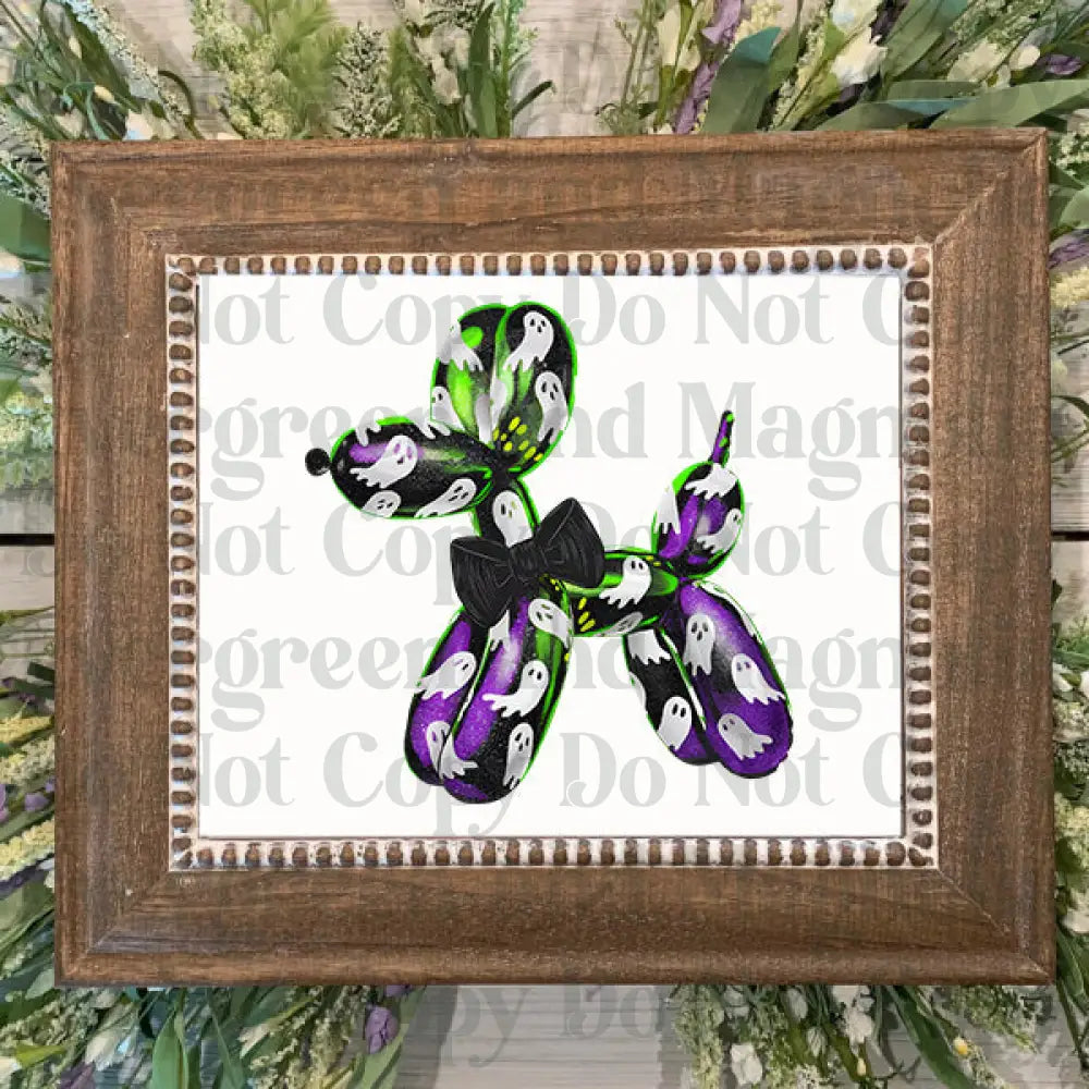 ghost bow balloon dog3
