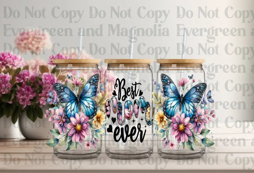 Best Mom Ever Butterfly