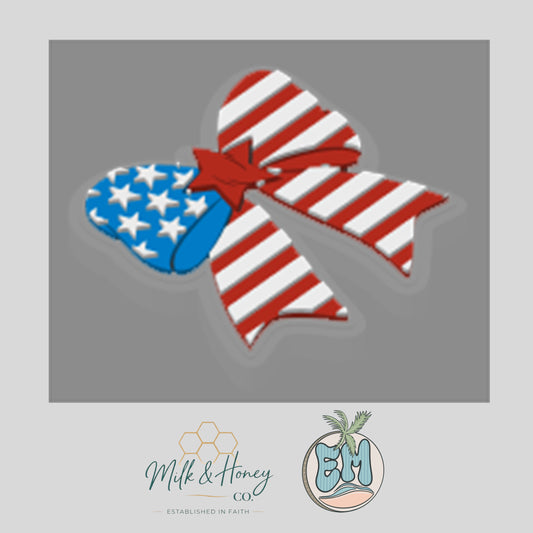 4th of July Bow