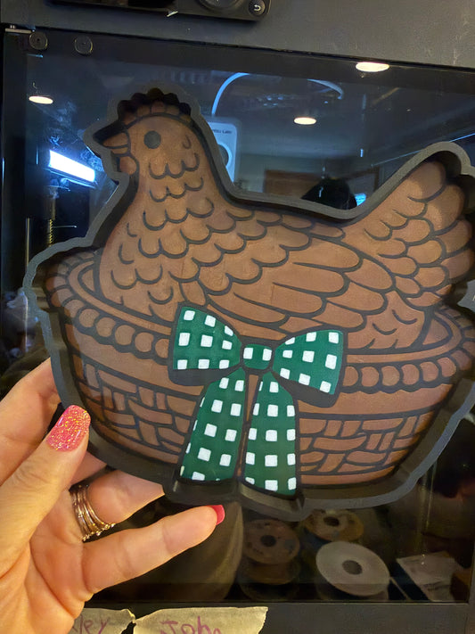 Vintage Chicken Tray