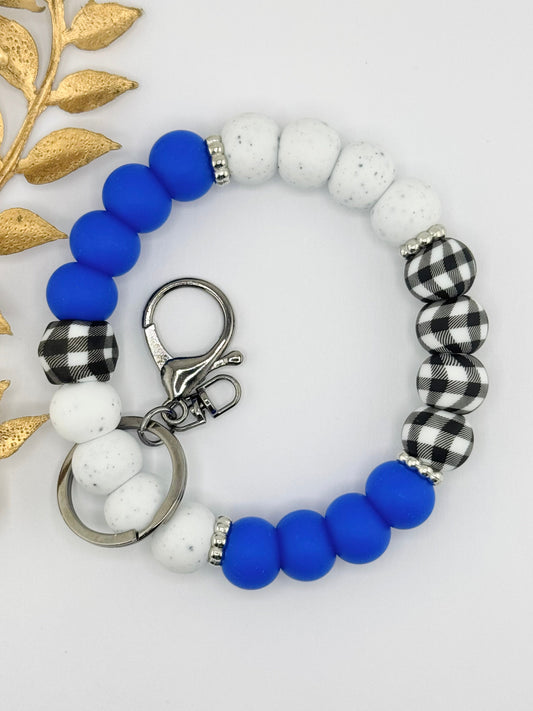 Wristlet ~ Go Big Blue (M&H)