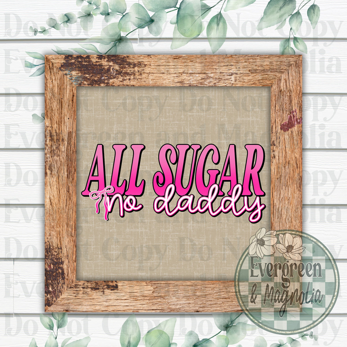 All sugar no daddy (pink)