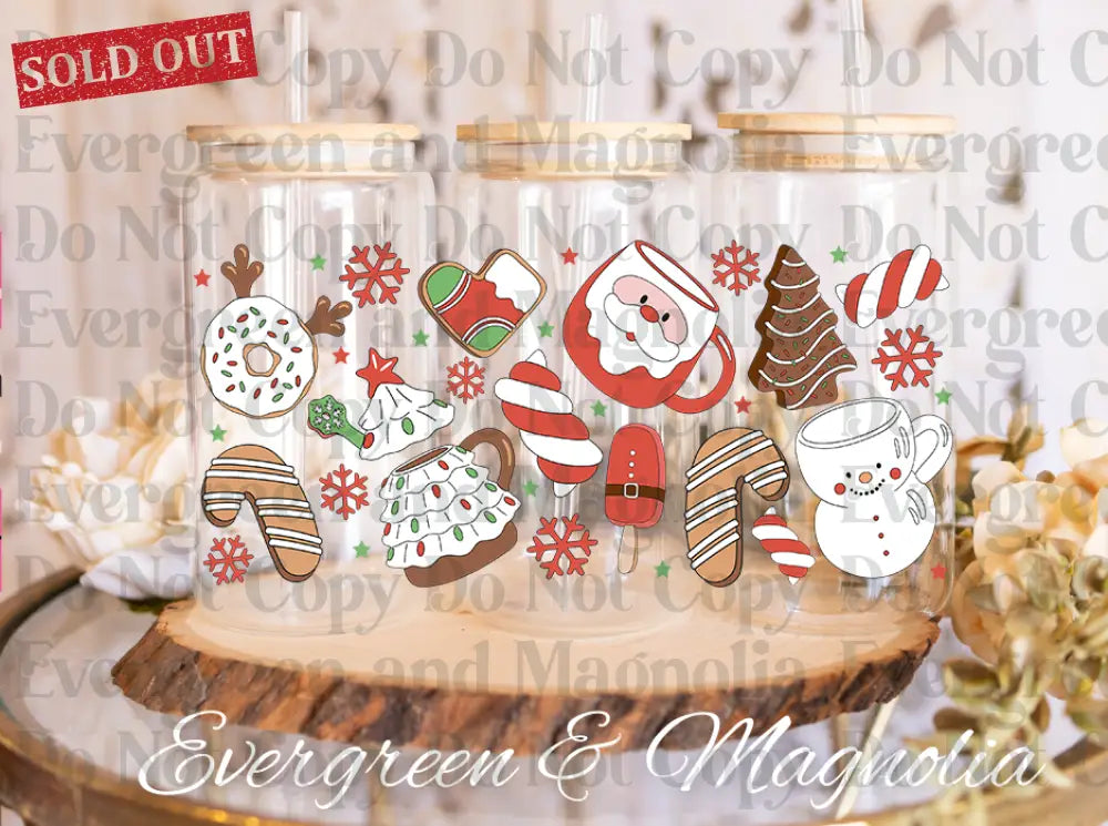 Christmas in July 16oz UvDTF Wrap Bundle