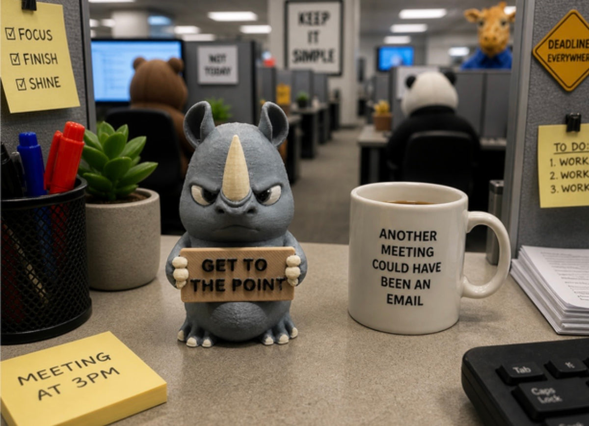 3D Animals W/Attitudes