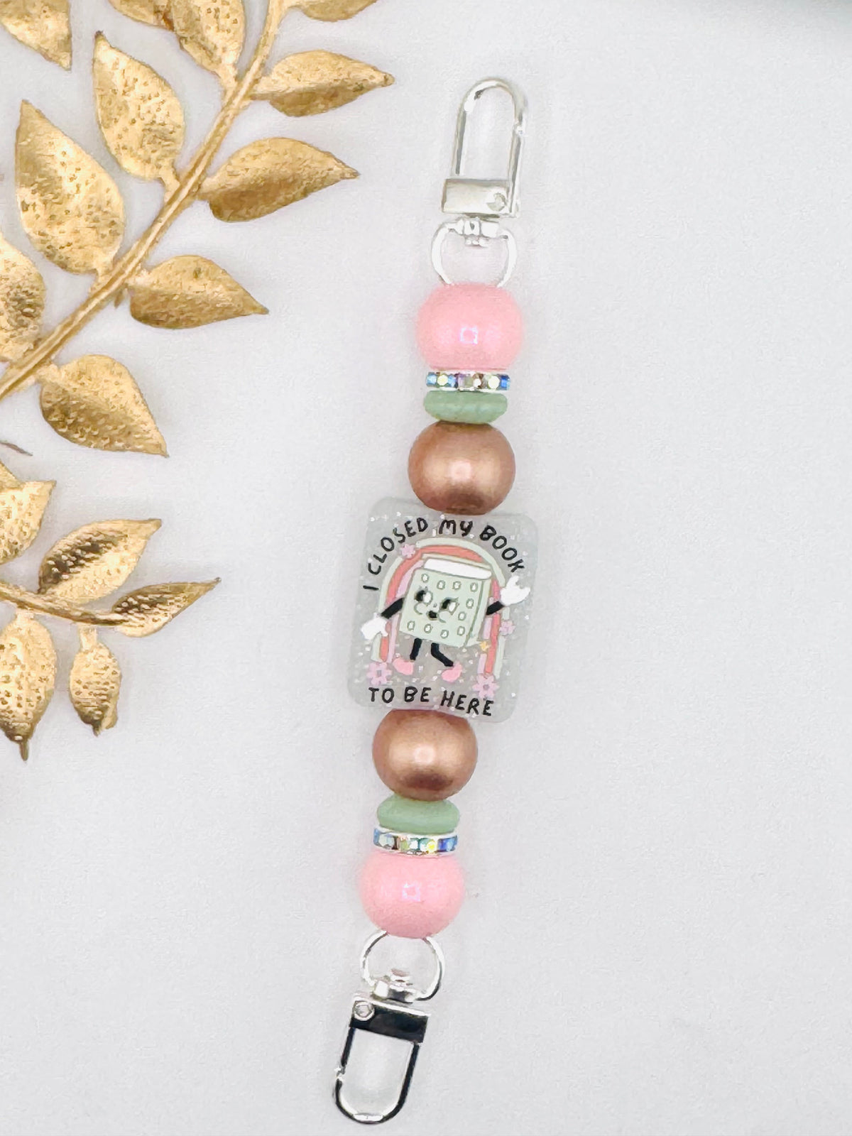 E-Reader Strap ~ Closed Book To Be Here ~ Interchangeable