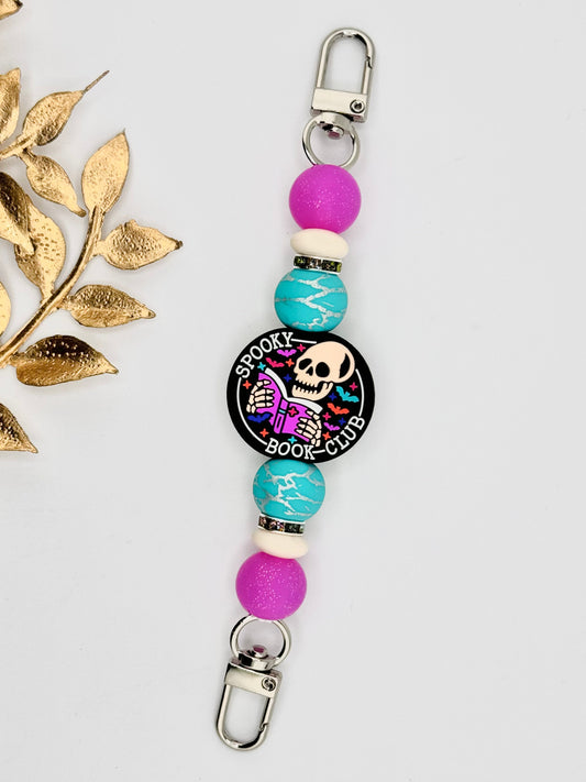 E-Reader Strap ~ Spooky Book Club ~ Interchangeable