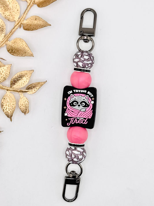 E-Reader Strap ~ Im Very Tired ~ Interchangeable