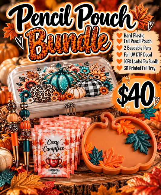 Fall Pencil Pouch Bundle