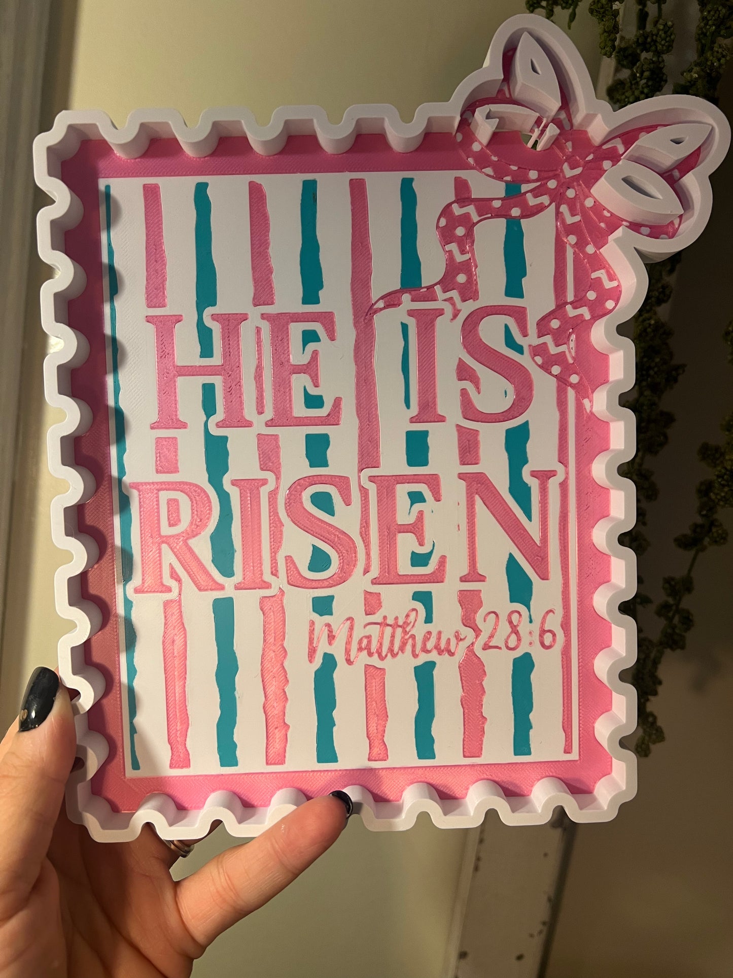 He is Risen Tray