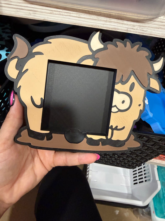 Highland Cow Post It