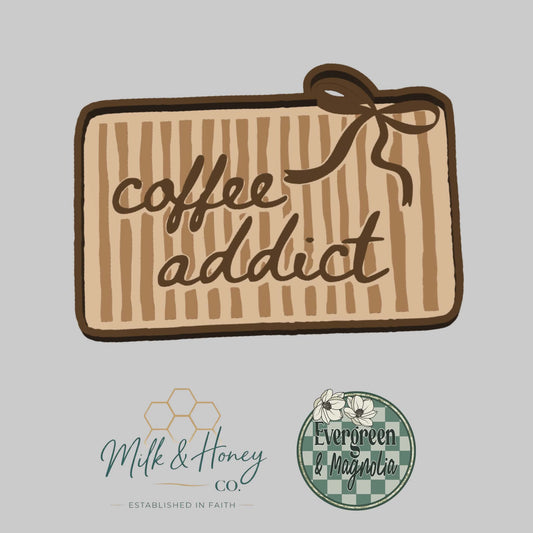 Coffee Addict Tray