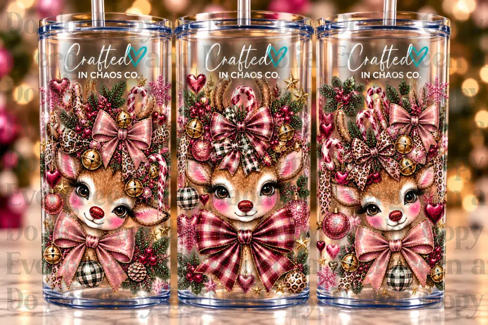 Maroon Reindeer CC