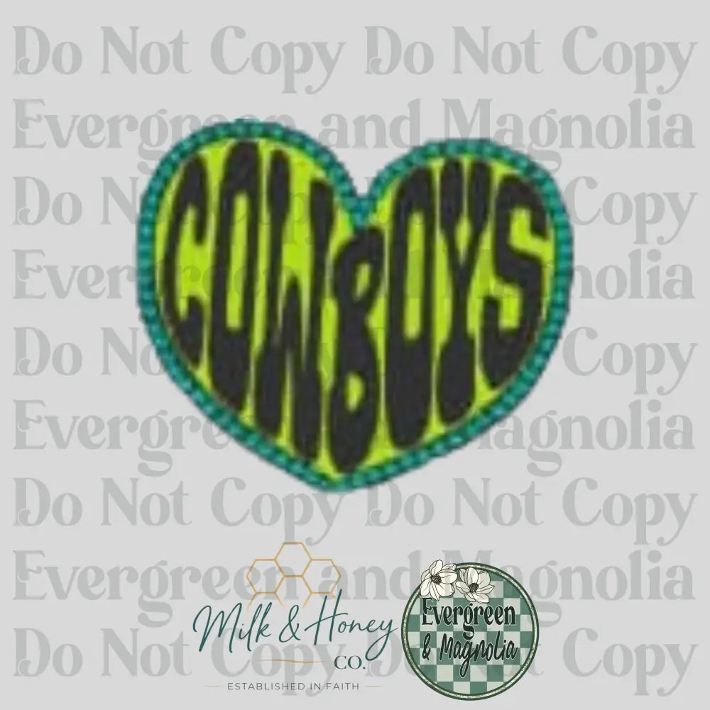 Cowboys Heart 3D Collection