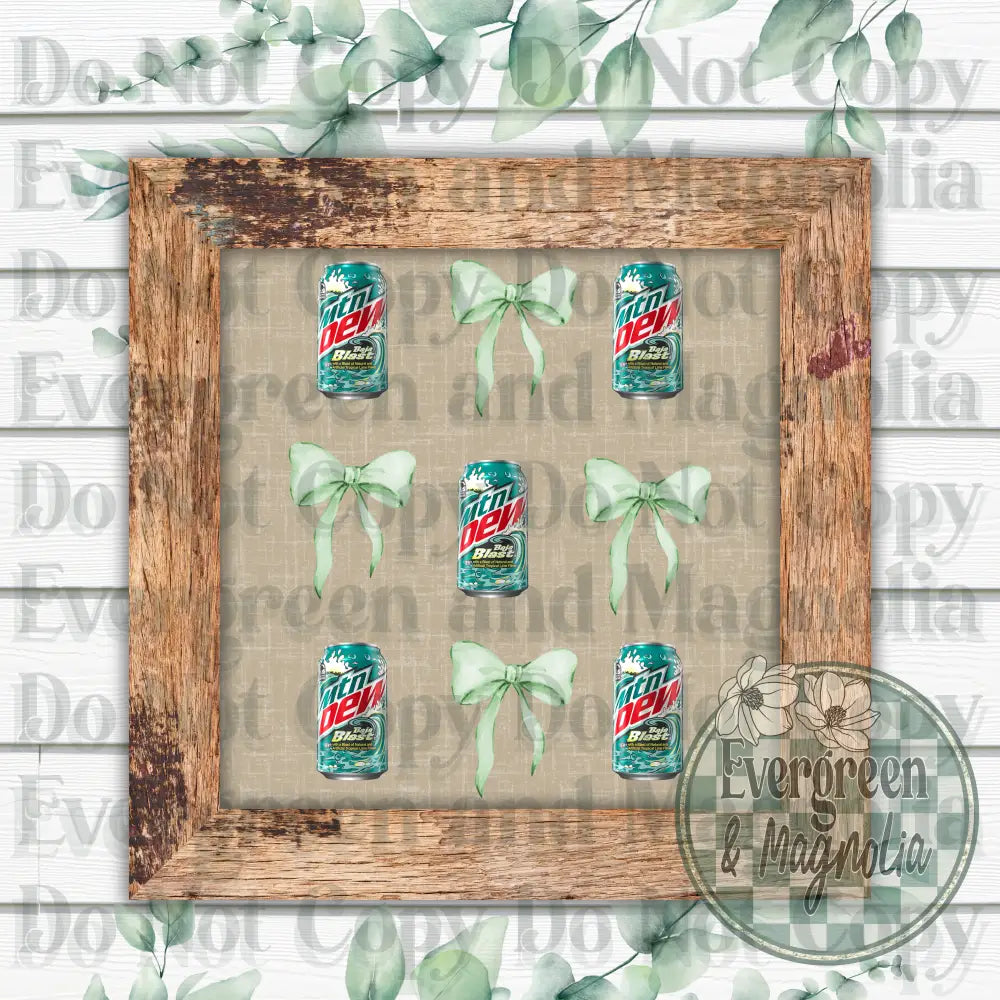 Mountain Dew Bows