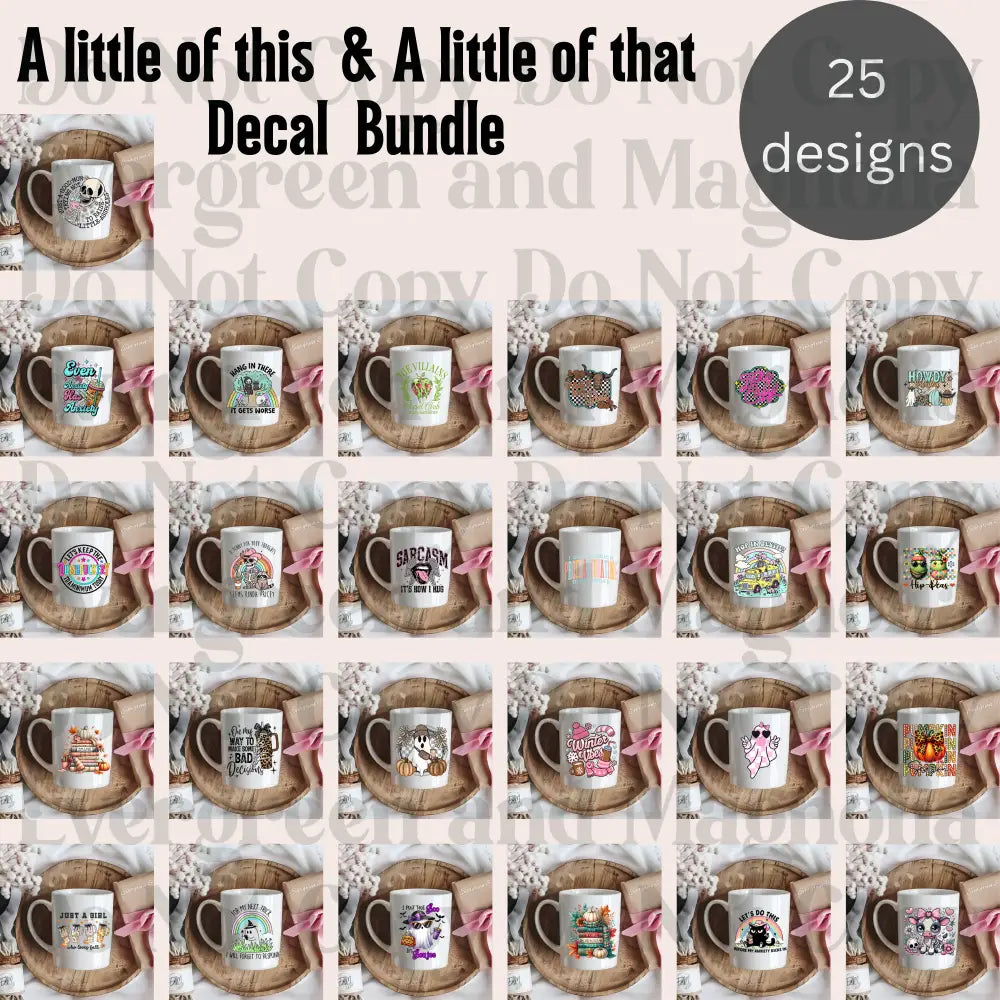 A little of this & A little of that DECAL BUNDLE